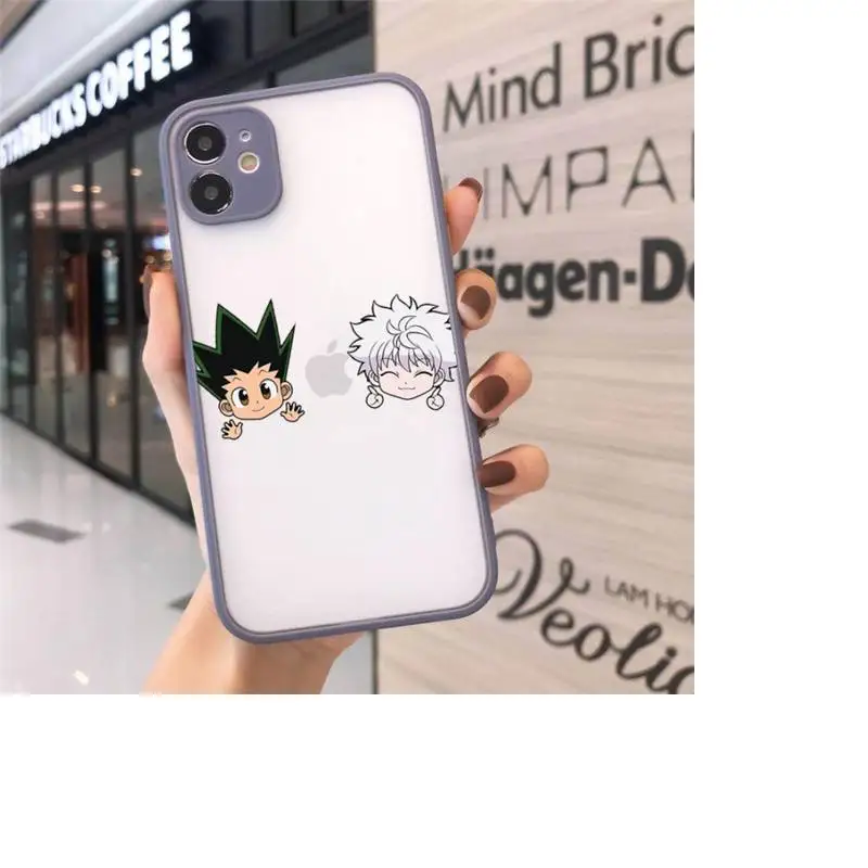 Hunter x hunter anime luxury design Phone Case shell matte transparent For iphone 7 8 11 12 plus mini x xs xr pro max cover
Hunter x hunter anime luxury design Phone Case shell matte transparent For iphone 7 8 11 12 plus mini x xs xr pro max cover