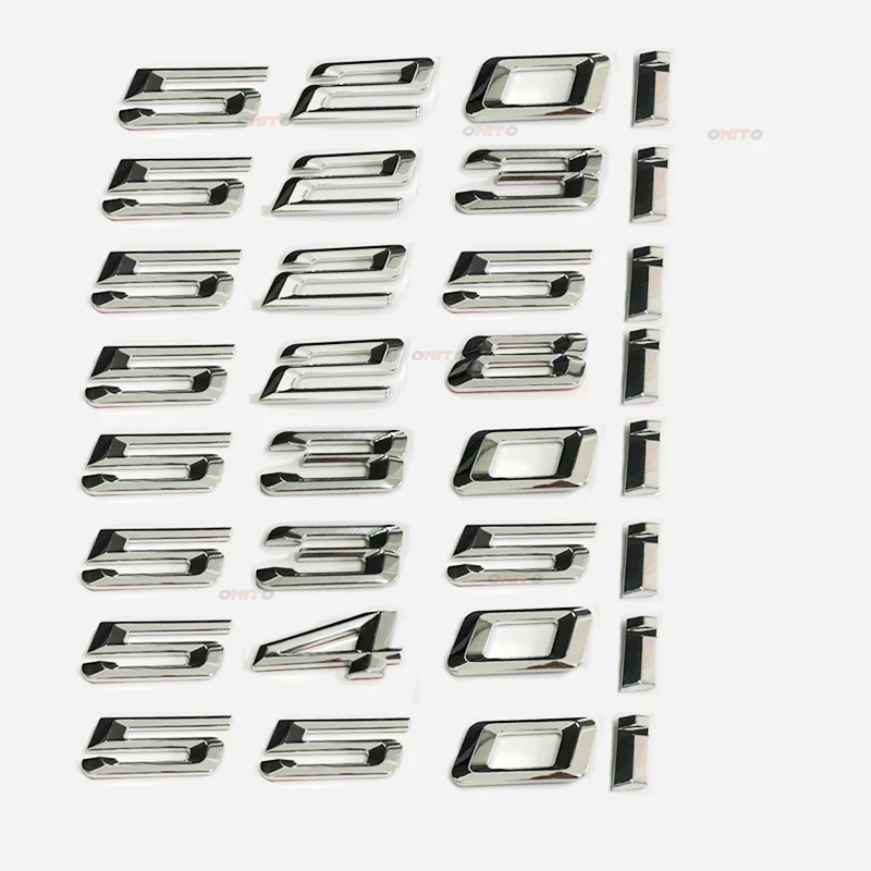 Car Accessories Trunk Lid Rear Emblems Badge Black Letters 530I 535I 540I 550I Logo For 5 Series X1 X3 X5 M5 F13 F12 F25 F16
Car Accessories Trunk Lid Rear Emblems Badge Black Letters 530I 535I 540I 550I Logo For 5 Series X1 X3 X5 M5 F13 F12 F25 F16