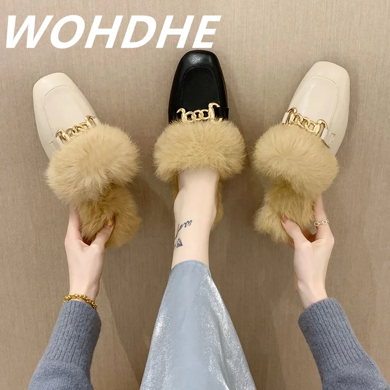 Женские шерстяные шлепанцы WOHDHE, новые модные зимние Роскошные брендовые Дизайнерские однотонные мягкие расслабляющие металлические шлепа...
Женские шерстяные шлепанцы WOHDHE, новые модные зимние Роскошные брендовые Дизайнерские однотонные мягкие расслабляющие металлические шлепа...