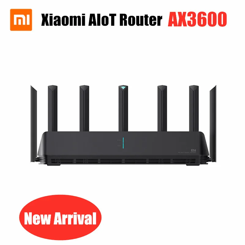 Новый роутер Xiaomi AX3600 AIoT Wi Fi 6 600 Мб двухдиапазонный 2976Mbs гигабитная скорость Qualcomm A53
