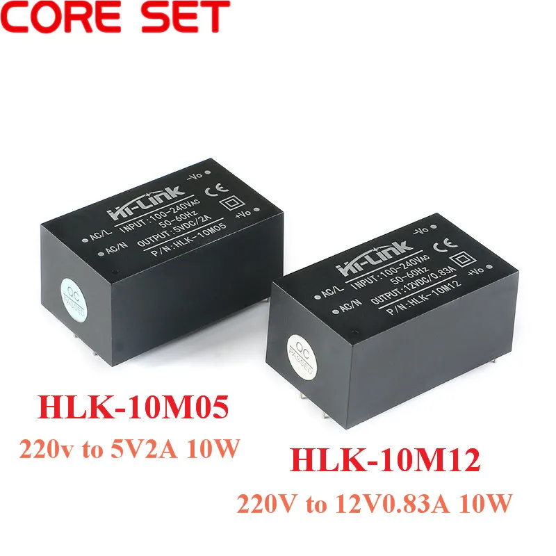 AC-DC Isolated Switching Power Supply Module 220v 5V 10W 2A Step Down Power Supply Module AC DC Converter HLK-10M05 HLK-10M12
AC-DC Isolated Switching Power Supply Module 220v 5V 10W 2A Step Down Power Supply Module AC DC Converter HLK-10M05 HLK-10M12