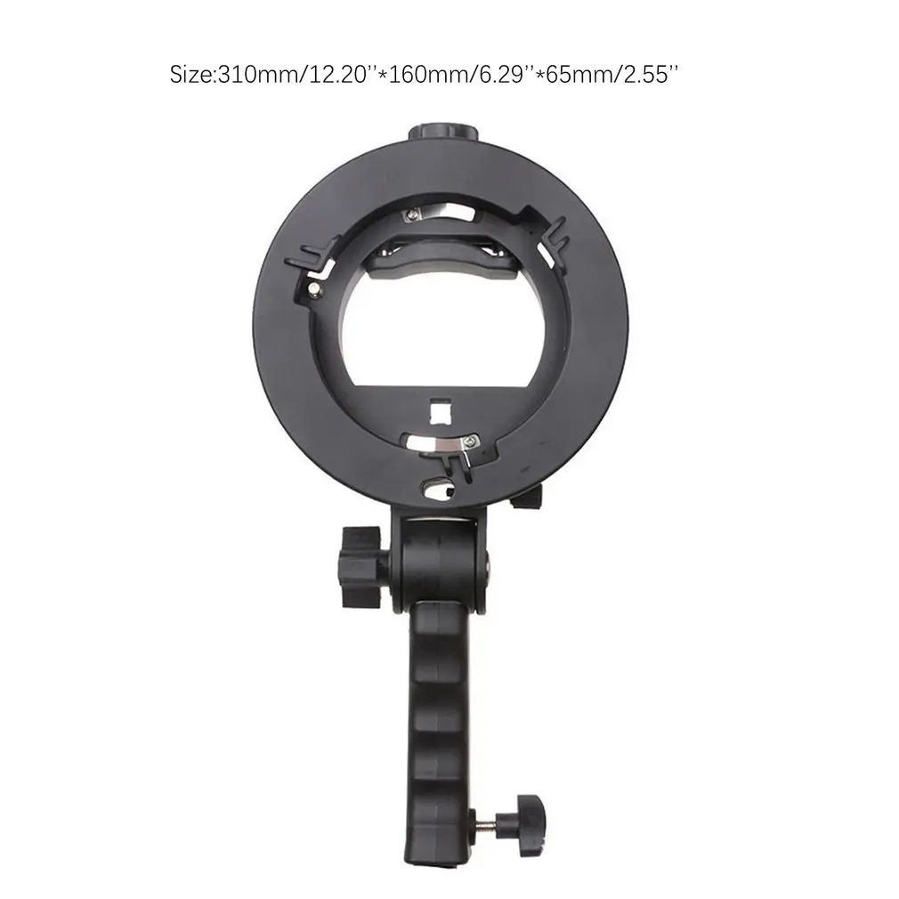 Handheld Grip S-Type Bracket Bowens S Mount Houder voor Speedlite Flash Snoot Softbox Beauty Dish Portable
Handheld Grip S-Type Bracket Bowens S Mount Houder voor Speedlite Flash Snoot Softbox Beauty Dish Portable