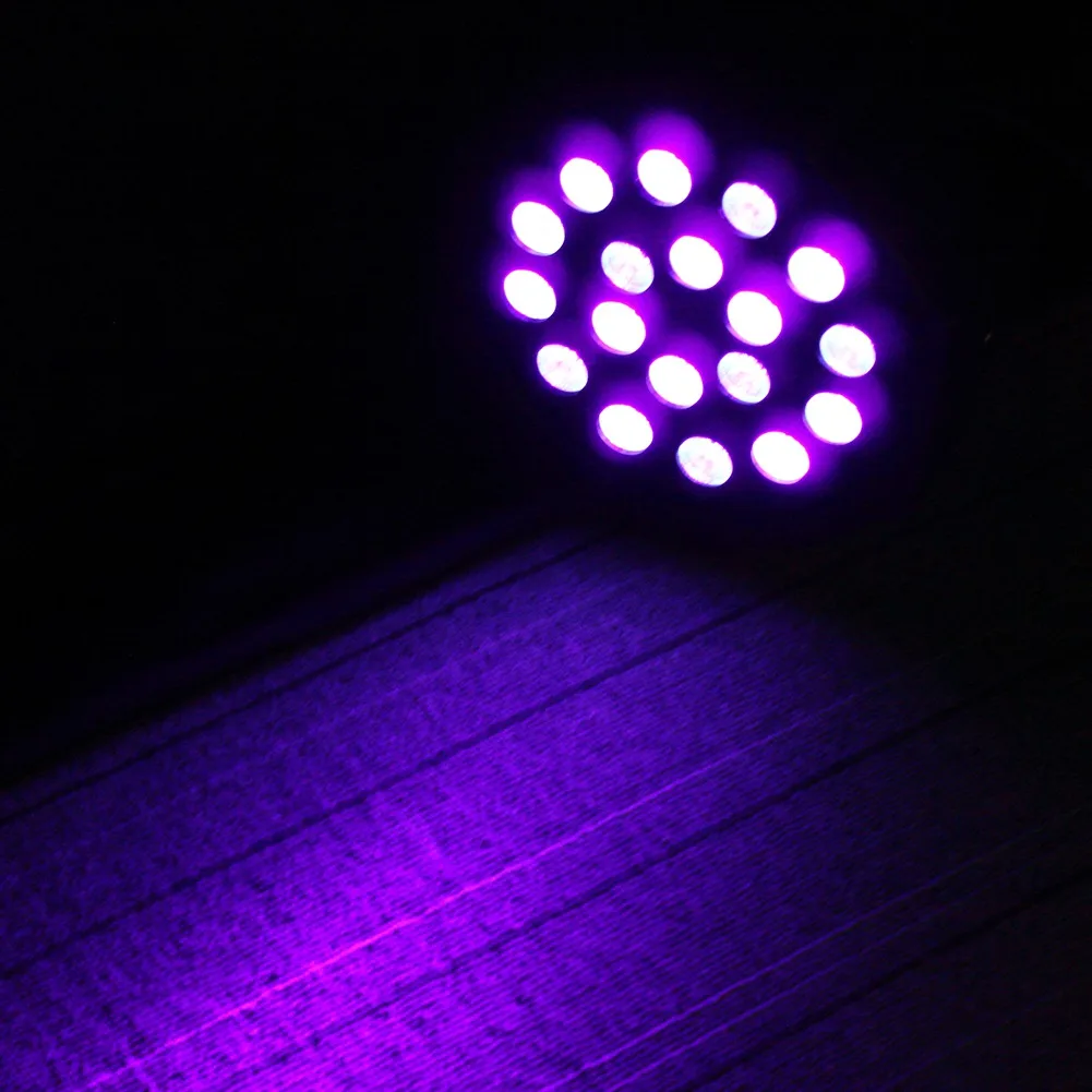 U'King 18W UV Blacklight 18 LEDs Par Stage Lighting with 1 Remote Control for Disco Party Club KTV Wedding
U'King 18W UV Blacklight 18 LEDs Par Stage Lighting with 1 Remote Control for Disco Party Club KTV Wedding