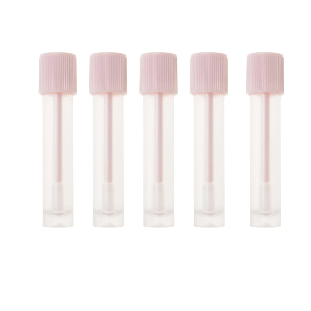 5 Pieces Novelty Tube Lip Gloss Tubes Empty Refillable Lip Balm Bottles Vials Containers With Lip Brush Makeup Organizer
5 Pieces Novelty Tube Lip Gloss Tubes Empty Refillable Lip Balm Bottles Vials Containers With Lip Brush Makeup Organizer