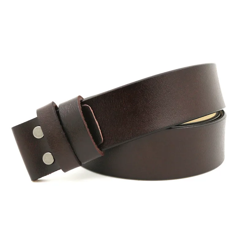 LannyQveen Mens Belt Pure Cowhide Belt Strap 3.8CM No Buckle Genuine Leather Belts With Holes High Quality
LannyQveen Mens Belt Pure Cowhide Belt Strap 3.8CM No Buckle Genuine Leather Belts With Holes High Quality