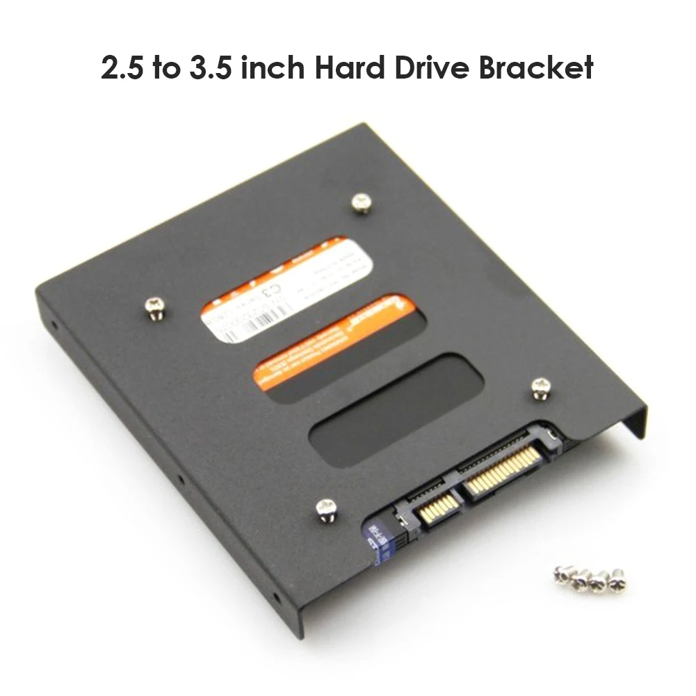 Metal 2.5 inch to 3.5 inch SSD HDD Mount Adapter Hard Drive Holder Bracket SSD HDD Hard Drive Bay Dock HDD Enclosure Bracket Hot
Metal 2.5 inch to 3.5 inch SSD HDD Mount Adapter Hard Drive Holder Bracket SSD HDD Hard Drive Bay Dock HDD Enclosure Bracket Hot
