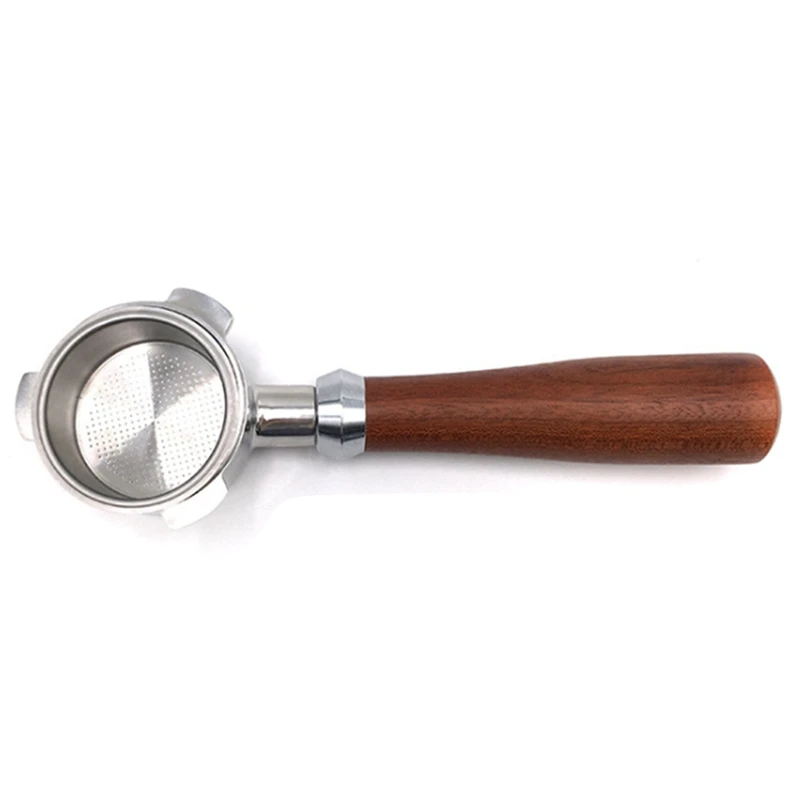 New 51mm Professional Stainless Steel Handle for Home Coffee Machine Replacement Solid Wood Coffee Handle
New 51mm Professional Stainless Steel Handle for Home Coffee Machine Replacement Solid Wood Coffee Handle