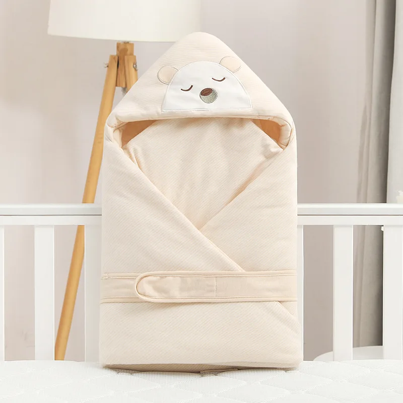 Newborn Baby Swaddle Wrap 100% Cotton Soft Infant Newborn Baby Products Blanket & Swaddling Wrap Blanket Sleepsack With Cap
Newborn Baby Swaddle Wrap 100% Cotton Soft Infant Newborn Baby Products Blanket & Swaddling Wrap Blanket Sleepsack With Cap