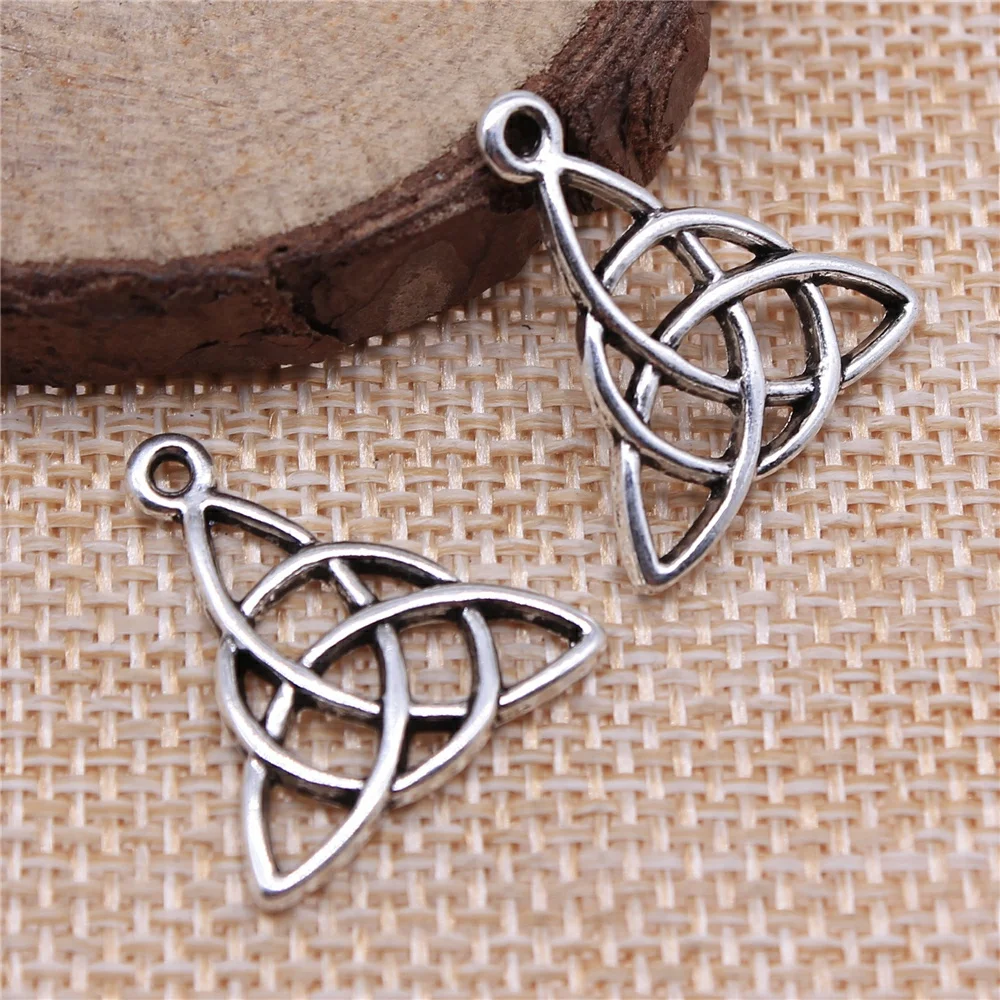 Charms for Jewelry Making Findings Handmade DIY Craft 20pcs Antique Silver Color 21x10mm Celtic Amulet Charms Pendant
Charms for Jewelry Making Findings Handmade DIY Craft 20pcs Antique Silver Color 21x10mm Celtic Amulet Charms Pendant