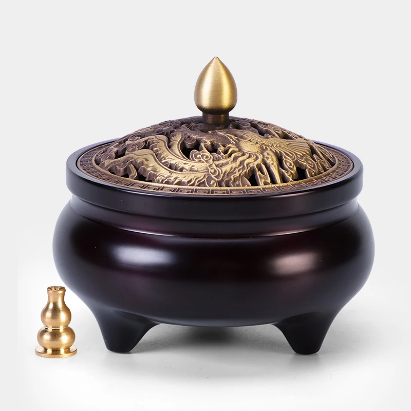 Ароматическая горелка в китайском стиле, медный Тибетский держатель для благовоний, ароматизатор для религиозной медитации, домашний деко... 
Ароматическая горелка в китайском стиле, медный Тибетский держатель для благовоний, ароматизатор для религиозной медитации, домашний деко...
