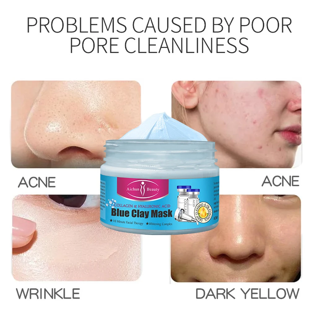 Hyaluronic Acid & Collagen Facial Cleaning Clay Relieves Skin Pressure Moisturizing Clay Mask Facial Nourishing Mask Mud Mask
Hyaluronic Acid & Collagen Facial Cleaning Clay Relieves Skin Pressure Moisturizing Clay Mask Facial Nourishing Mask Mud Mask