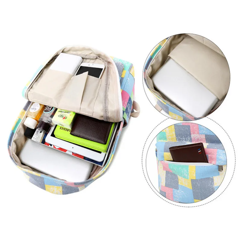2Pcs/set Printing Canvas School Bags for Teenagers Girls Vintage Schoolbags Female Backpacks mochila Travel Backpack Rucksack
2Pcs/set Printing Canvas School Bags for Teenagers Girls Vintage Schoolbags Female Backpacks mochila Travel Backpack Rucksack
