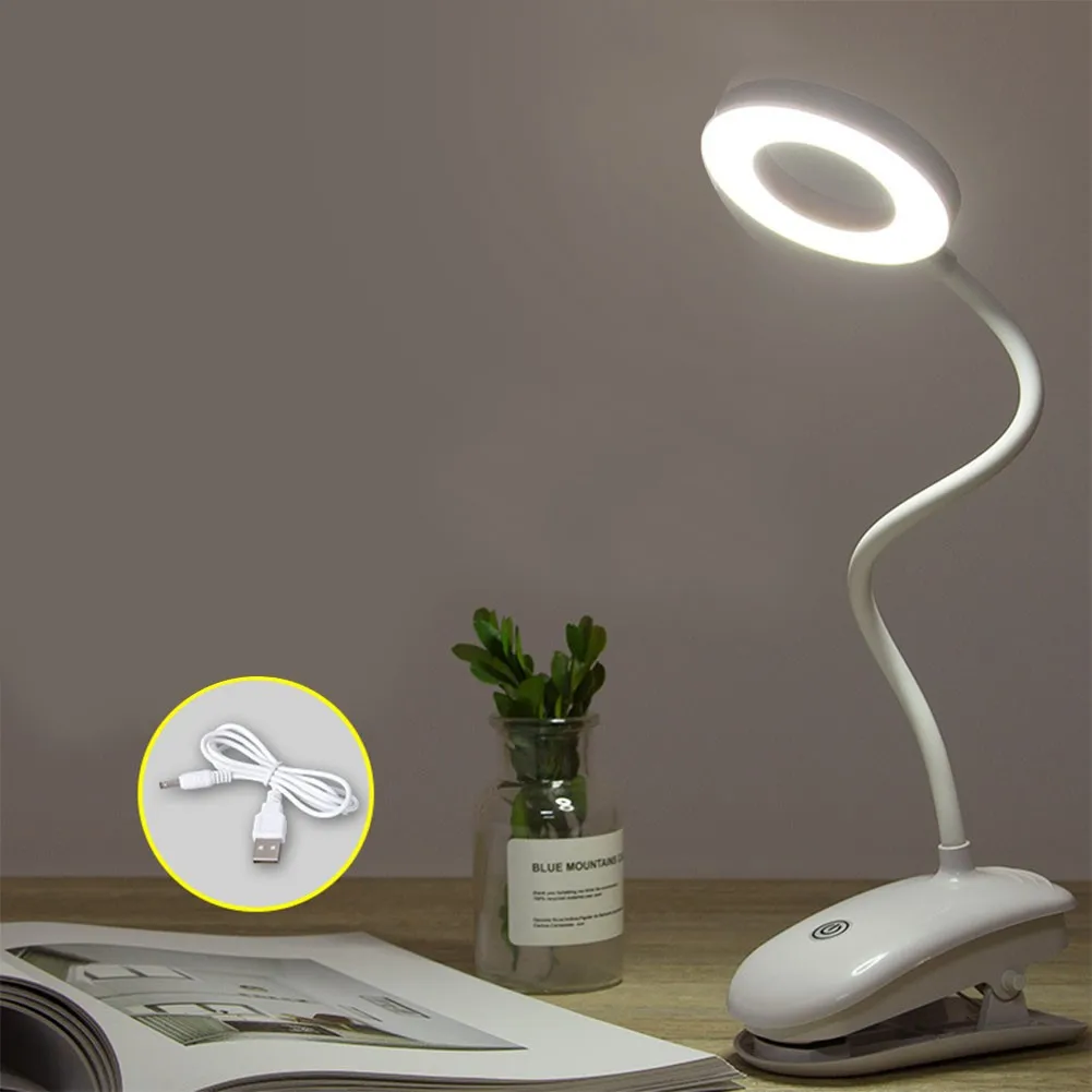 LED USB Clip On Flexible FoldingDesk Lamp Dimmable Memory Bed Reading Table Study Light Reading Eye Protection Night Light
LED USB Clip On Flexible FoldingDesk Lamp Dimmable Memory Bed Reading Table Study Light Reading Eye Protection Night Light