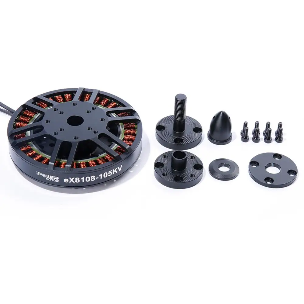 New iFlight iPower ex8108 105KV 6-12S UAV 246g Brushless Motor for 28/29 Inch Propeller RC FPV Racing Drone Models instead ex-8 
New iFlight iPower ex8108 105KV 6-12S UAV 246g Brushless Motor for 28/29 Inch Propeller RC FPV Racing Drone Models instead ex-8