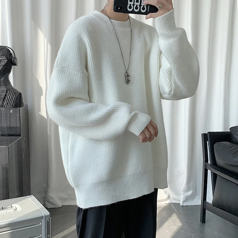 2021 Autumn Winter New Fashion Cotton Thick Warm Pullover Men Sweater O-neck Long Sleeve Jumper Hombre Pull Knitted Sweater E30
2021 Autumn Winter New Fashion Cotton Thick Warm Pullover Men Sweater O-neck Long Sleeve Jumper Hombre Pull Knitted Sweater E30