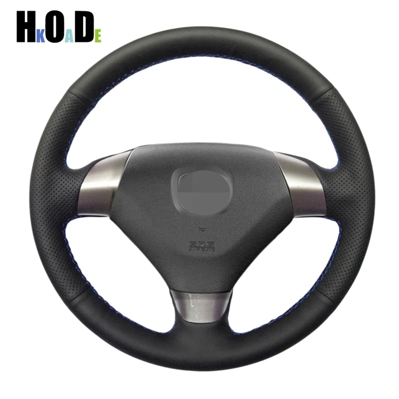 DIY Black PU Artificial Leather Hand Sewing Car Steering Wheel Covers Wrap for Honda Accord 7 Coupe 2003-2007 (3-Spoke)
DIY Black PU Artificial Leather Hand Sewing Car Steering Wheel Covers Wrap for Honda Accord 7 Coupe 2003-2007 (3-Spoke)