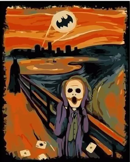 Spoof style oil picture coloring by number Shout handmade oil paints painting by number acrylic paint wall decoration
Spoof style oil picture coloring by number Shout handmade oil paints painting by number acrylic paint wall decoration