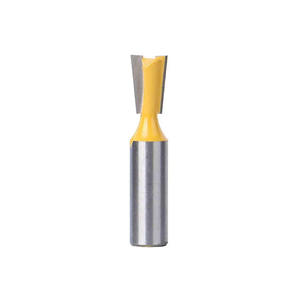 5pcs 1/2" Shank Dovetail Joint Router Bits Woodworking Milling Cutter Set For Cabinets Door Frames for Tackle | Инструменты