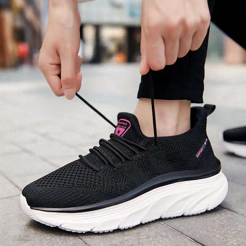 Vulcanization Women Sport Shoes 35-50 Womens Running Sneakers Anti Slip Women's High Sports Shoes Women's Mesh Sneakers Tennis
Vulcanization Women Sport Shoes 35-50 Womens Running Sneakers Anti Slip Women's High Sports Shoes Women's Mesh Sneakers Tennis
