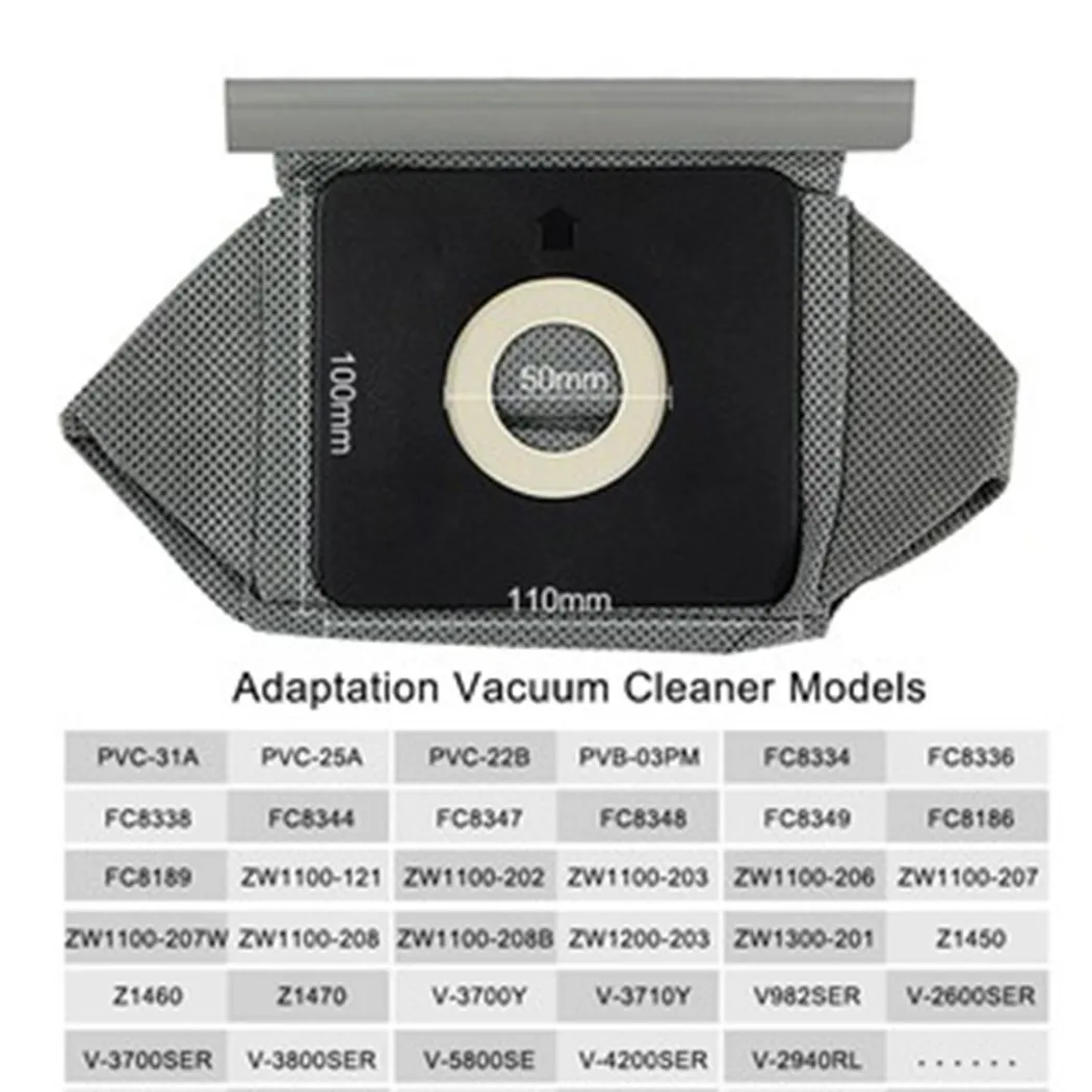 110*100*50mm Dust Bag For Electroulux For LGV-3700Y V-3710Y For Pensonic