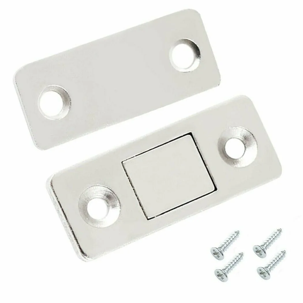 4Sets Magnetic Cabinet Catches Latch Ultra Thin Magnet Hidden Door Stop Closer With Screw For Closet Cupboard Furniture Hardware
4Sets Magnetic Cabinet Catches Latch Ultra Thin Magnet Hidden Door Stop Closer With Screw For Closet Cupboard Furniture Hardware