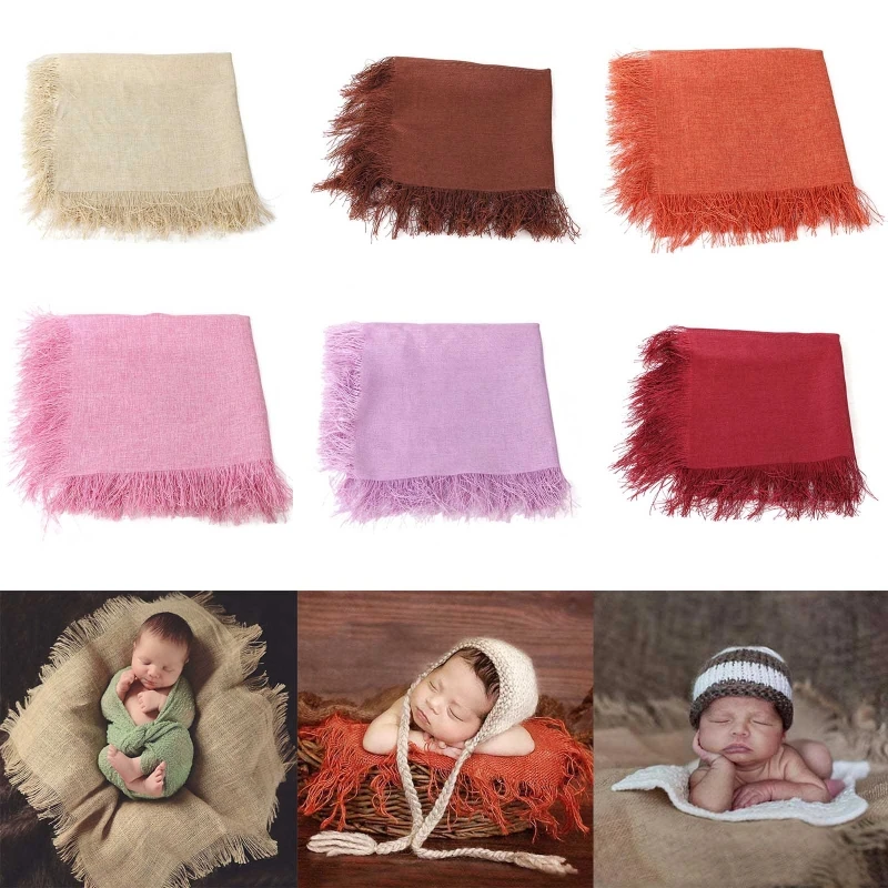 Newborn Photography Props Shower Gifts Infants Sleeping Swaddle Wrap Baby Tassel Receiving Blanket
Newborn Photography Props Shower Gifts Infants Sleeping Swaddle Wrap Baby Tassel Receiving Blanket
