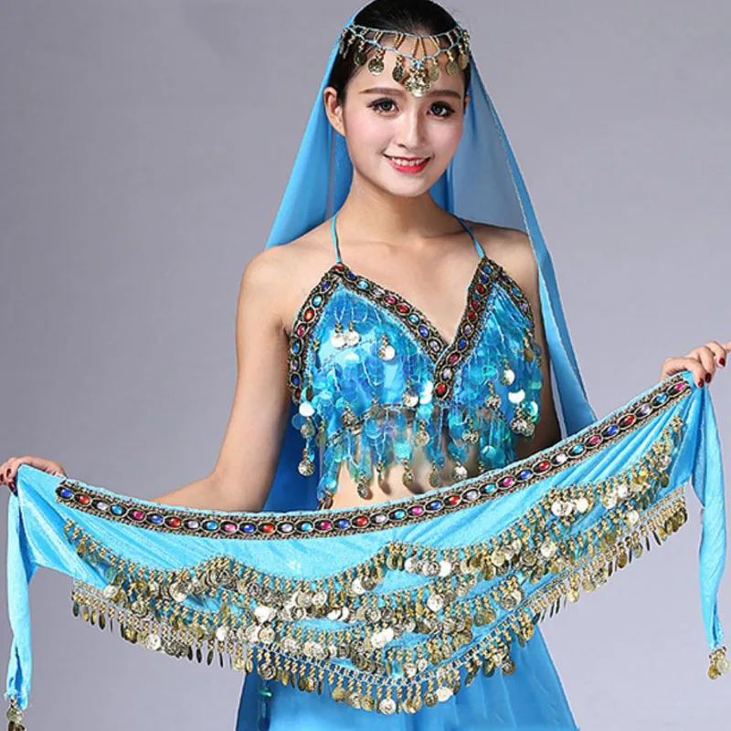 Belly Dance Waist Chain Costume Accessories Indian Dance Waist Scarf Hip Belt Dancewear
Belly Dance Waist Chain Costume Accessories Indian Dance Waist Scarf Hip Belt Dancewear