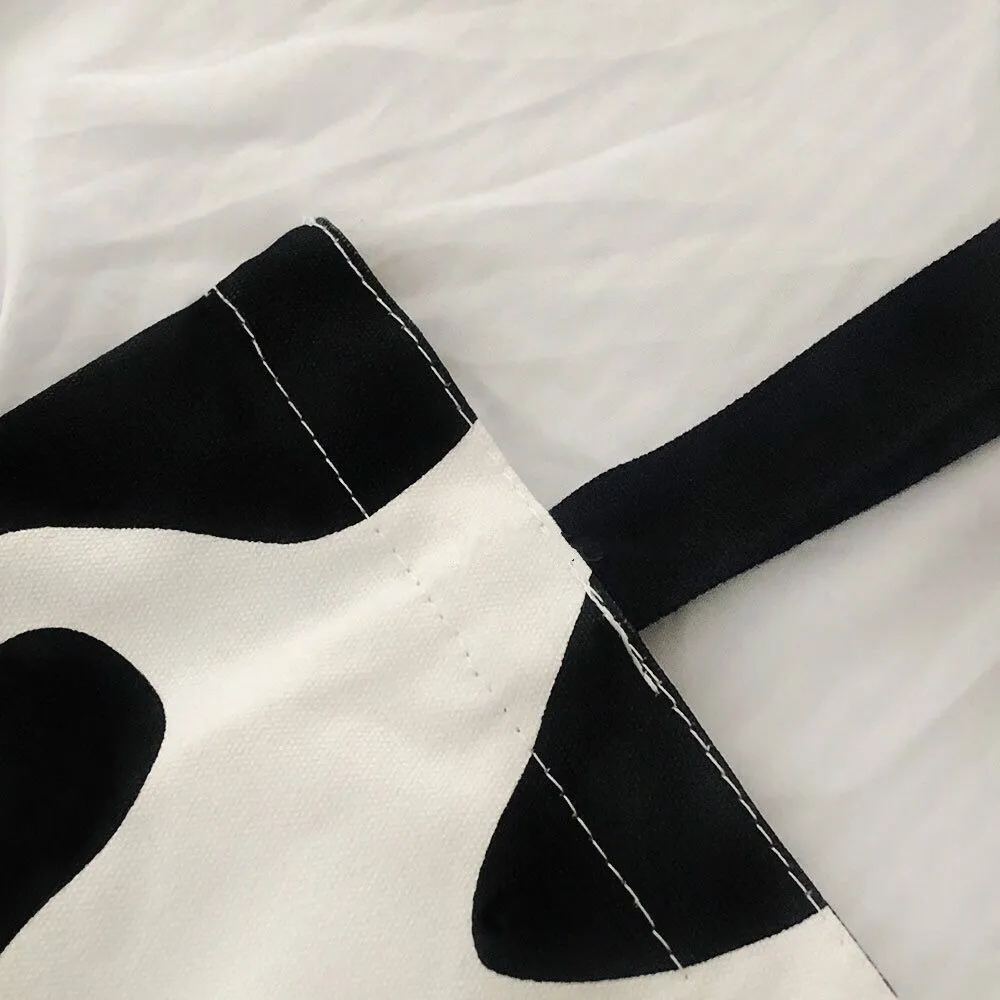 Shoulder Bags Women Harajuku Leisure Cow Pattern Large Capacity Canvas Korean Style Casual Totes Students Portable Teens Daily
Shoulder Bags Women Harajuku Leisure Cow Pattern Large Capacity Canvas Korean Style Casual Totes Students Portable Teens Daily