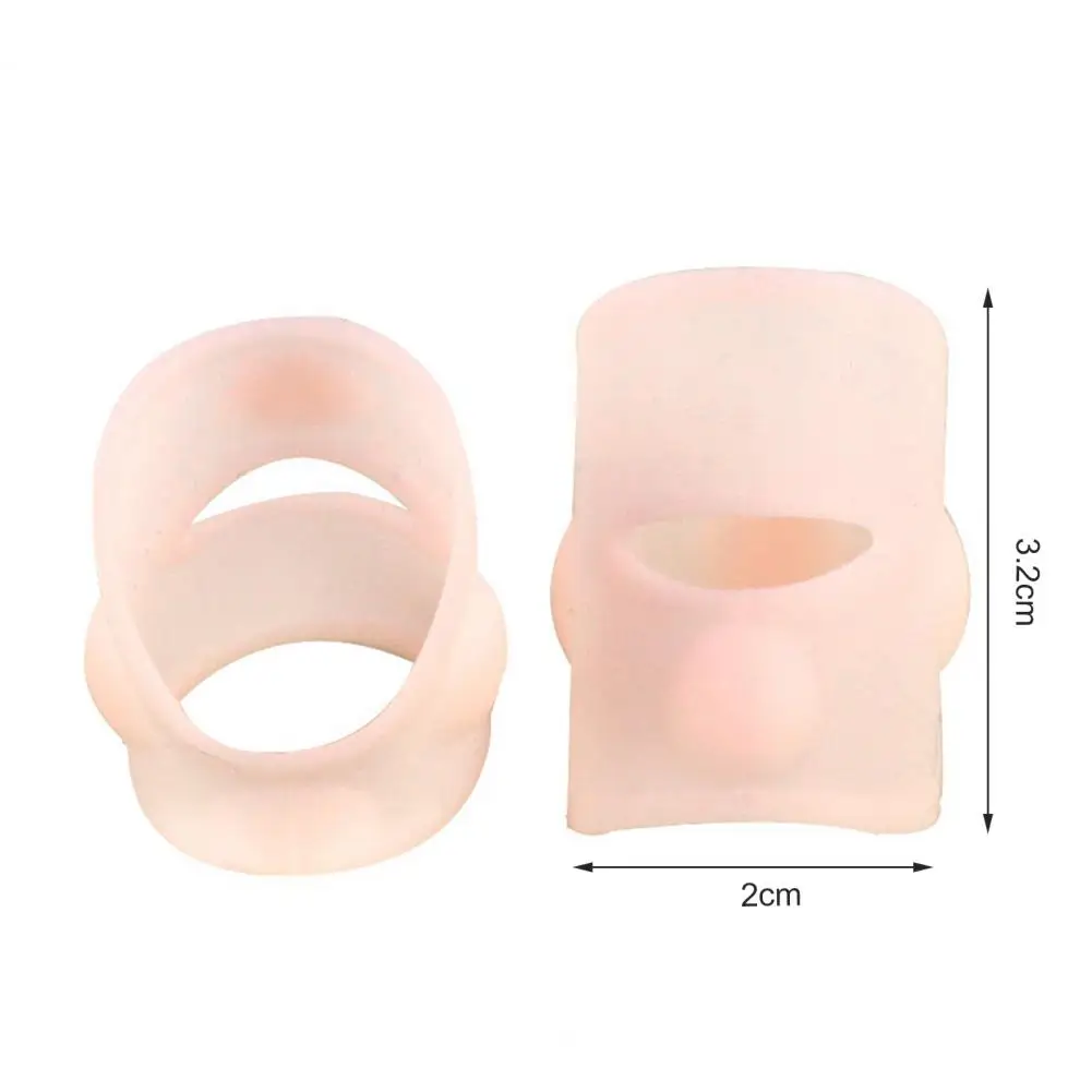 1Pair Toe Separator High Elastic Breathable Silicone Unisex Toe Straightener Corrector for Foot Care
1Pair Toe Separator High Elastic Breathable Silicone Unisex Toe Straightener Corrector for Foot Care