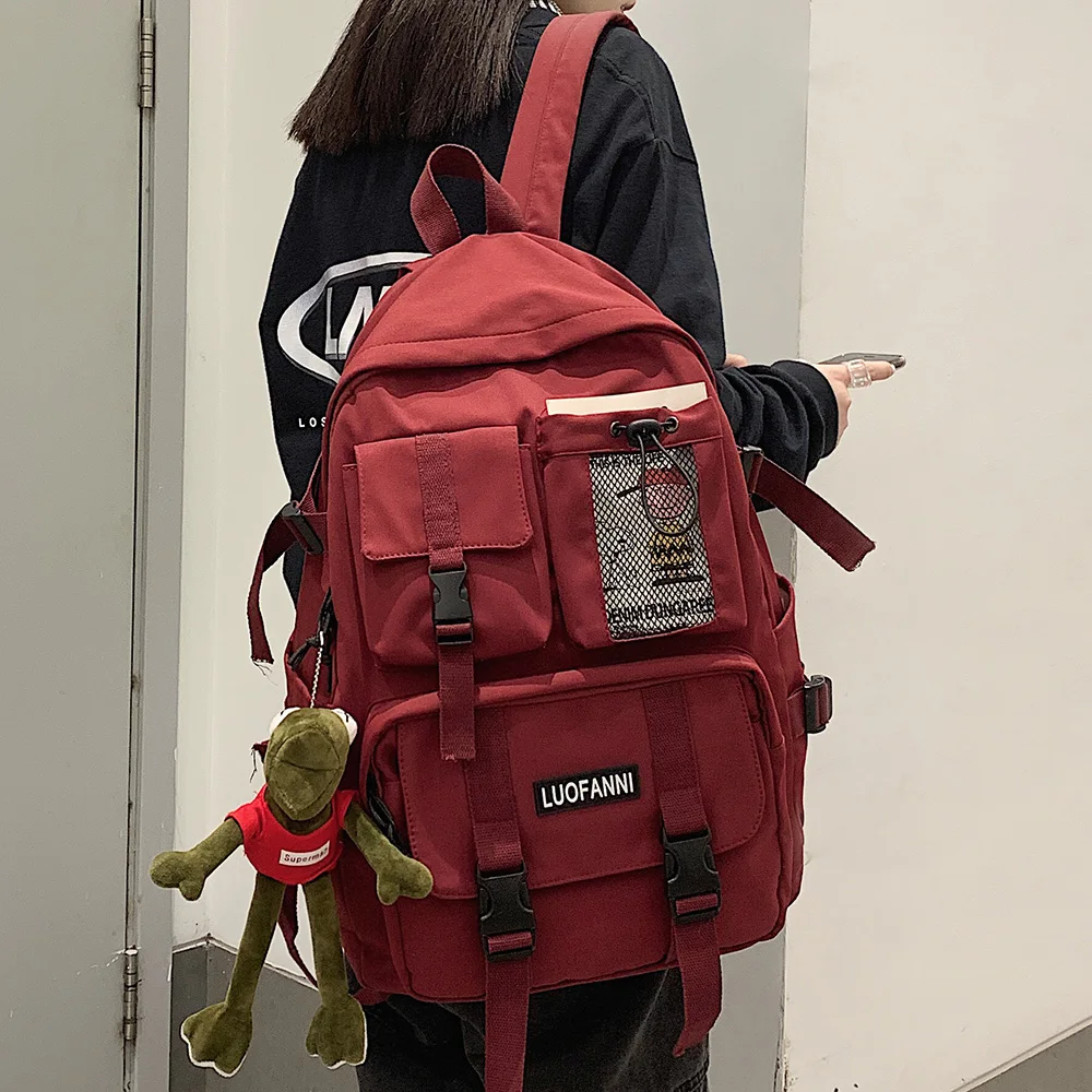 Women Boy Nylon Backpack Travel Mesh Female Student College School Bag Men Girl Cool Laptop Backpack Male Fashion Book Bags Lady
Women Boy Nylon Backpack Travel Mesh Female Student College School Bag Men Girl Cool Laptop Backpack Male Fashion Book Bags Lady