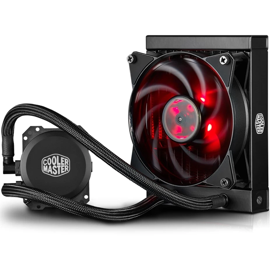 Cooler Master B120i CPU Water Cooler 120mm Red LED Quiet Fan For Intelo LGA 2011-v3 2011 1366 115X 775 CPU Liquid cooling 
Cooler Master B120i CPU Water Cooler 120mm Red LED Quiet Fan For Intelo LGA 2011-v3 2011 1366 115X 775 CPU Liquid cooling