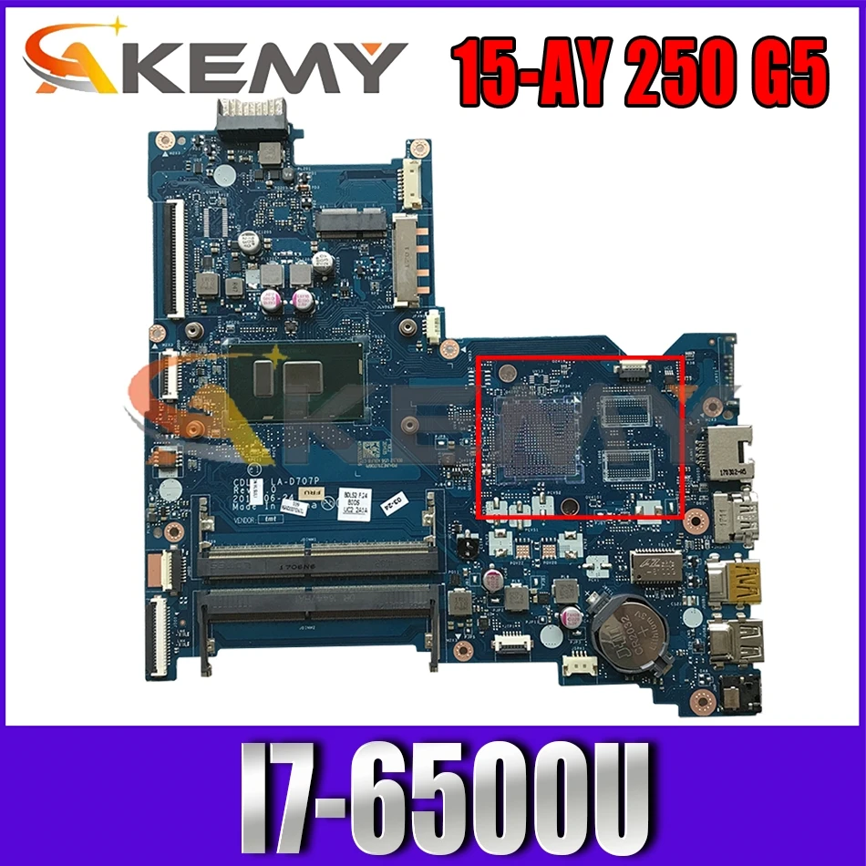 860156-601 854934-501 для ноутбука HP Pavilion 15-AY 250 G5 I7-6500U Материнская плата ноутбука BDL50 LA-D704P DDR4 материнская плата для ноутбука
860156-601 854934-501 для ноутбука HP Pavilion 15-AY 250 G5 I7-6500U Материнская плата ноутбука BDL50 LA-D704P DDR4 материнская плата для ноутбука