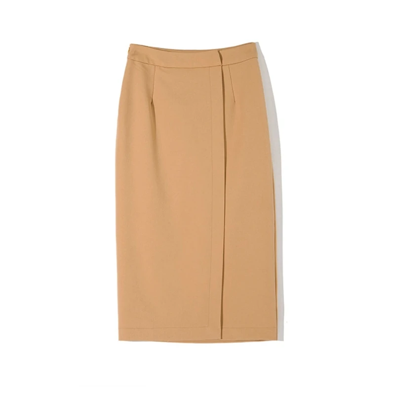 Women High Waist Sexy Irregular Wrap Front Split Midi Long Straight Skirt Office Lady Solid Color Casual Slim Clubwear
Women High Waist Sexy Irregular Wrap Front Split Midi Long Straight Skirt Office Lady Solid Color Casual Slim Clubwear
