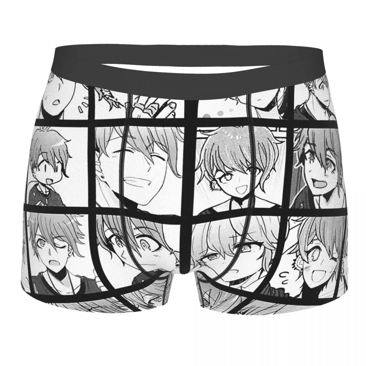 

Rantaro Manga Collection Danganronpa Makoto Naegi Monokuma Komaru Kaede Game Underpants Breathbale Panties Man Underwear