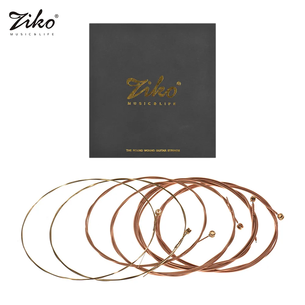 ZIKO Acoustic Guitar Strings Hexagon Alloy Wire Brass Core Phosphor Bronze 6 Strings Set Guitar Musical Instrument Accessories
ZIKO Acoustic Guitar Strings Hexagon Alloy Wire Brass Core Phosphor Bronze 6 Strings Set Guitar Musical Instrument Accessories