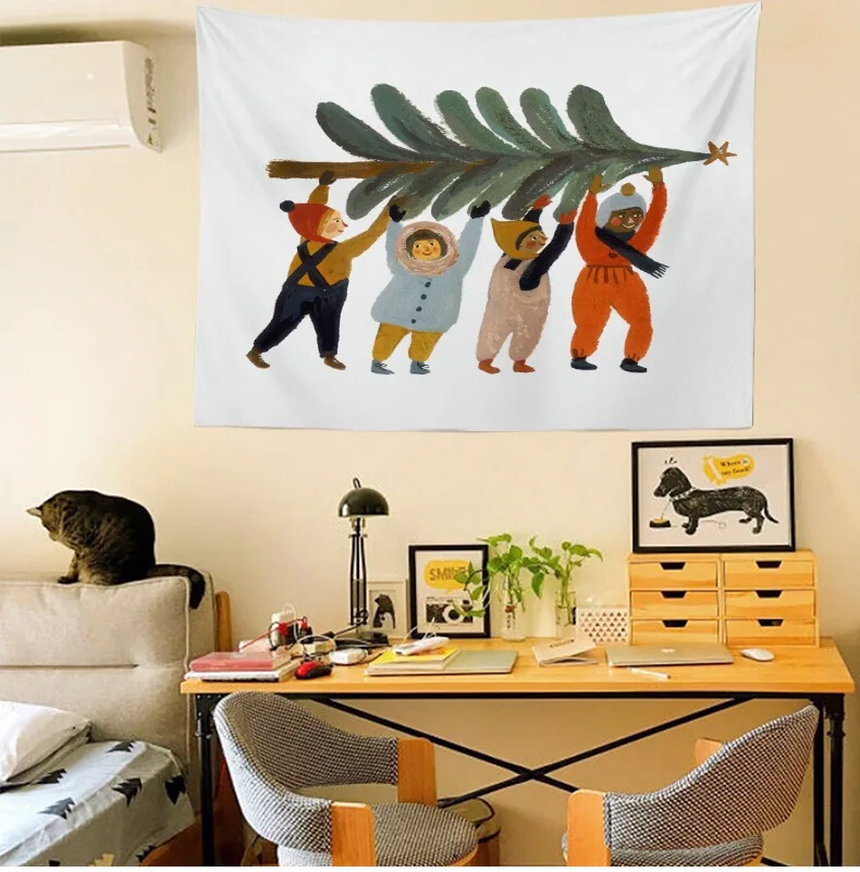 Rug Ins Japan and South Korea Kawaii Room Decor Bedroom Wall Decoration Walls Background Bedside Tapestry Home Hanging Clothes
Rug Ins Japan and South Korea Kawaii Room Decor Bedroom Wall Decoration Walls Background Bedside Tapestry Home Hanging Clothes