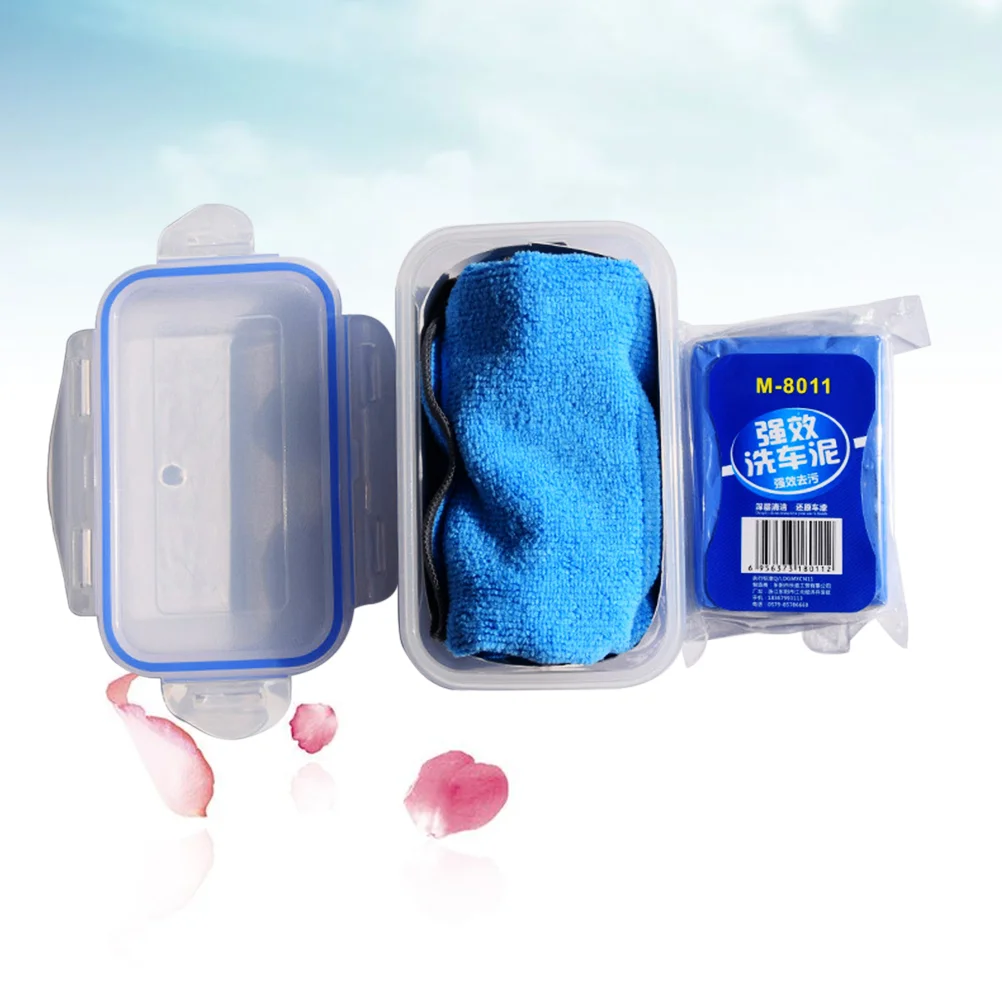 2 in 1 Detailing Clay Bar Car Cleaning Kit Oxide Layer Pitch Bird Poo Grease Removal Set (Blue)
2 in 1 Detailing Clay Bar Car Cleaning Kit Oxide Layer Pitch Bird Poo Grease Removal Set (Blue)