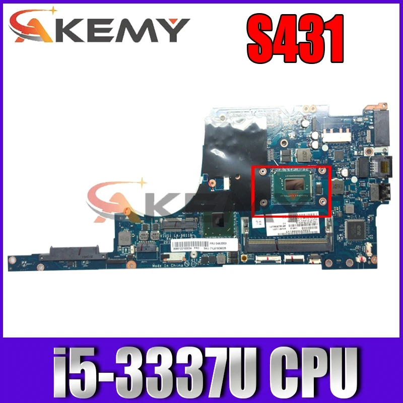 Thinkpad applies FRU 04X1994 to S431 i5-3337U independent computer motherboards
Thinkpad applies FRU 04X1994 to S431 i5-3337U independent computer motherboards