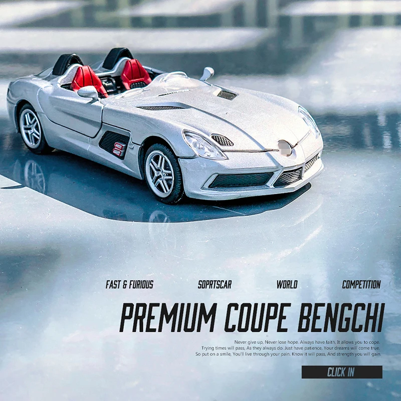 Nicce New 1:32 BENZSLR Alloy Car Model Diecasts & Toy Vehicles Toy Cars Educational Toys for Children Gifts Boy Toy A86
Nicce New 1:32 BENZSLR Alloy Car Model Diecasts & Toy Vehicles Toy Cars Educational Toys for Children Gifts Boy Toy A86