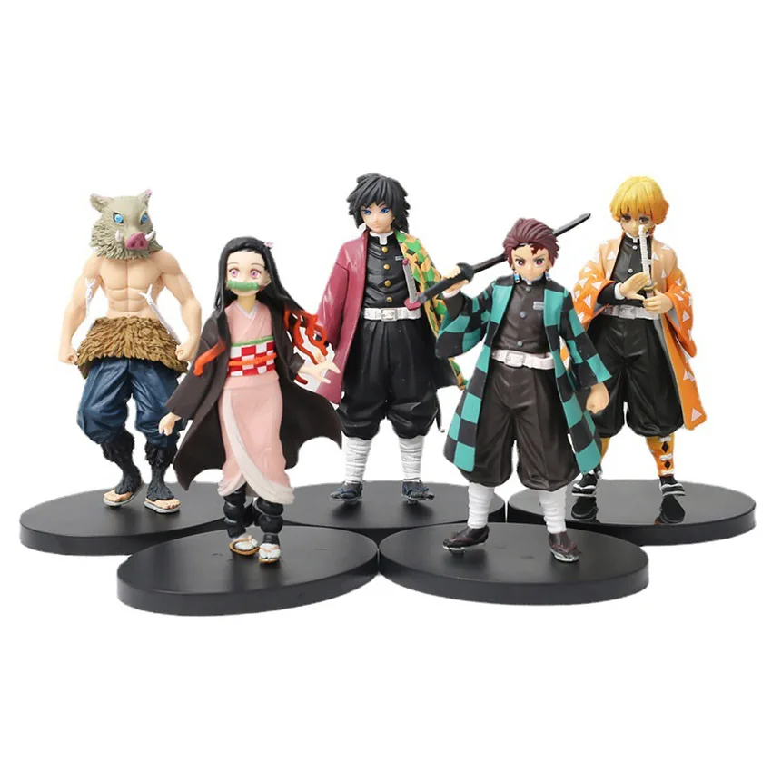 Anime Demon Slayer Figure Kamado Tanjirou Nezuko Action Figures PVC Model Toys Zenitsu Figurine Inosuke Kimetsu No Yaiba Figura
Anime Demon Slayer Figure Kamado Tanjirou Nezuko Action Figures PVC Model Toys Zenitsu Figurine Inosuke Kimetsu No Yaiba Figura