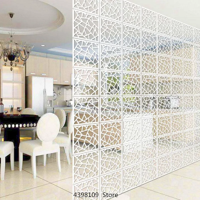 White pvc hollow folding screen room partition curtain simple multi-function hanging screen living room porch partition curtain
White pvc hollow folding screen room partition curtain simple multi-function hanging screen living room porch partition curtain
