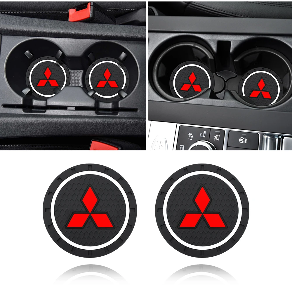 2PCS Car Coaster Cup Holder Non-slip Mat Interior Styling For Mitsubishi Pajero Sport ASX Lancer L200 Attrage Xpander Eclipse
2PCS Car Coaster Cup Holder Non-slip Mat Interior Styling For Mitsubishi Pajero Sport ASX Lancer L200 Attrage Xpander Eclipse