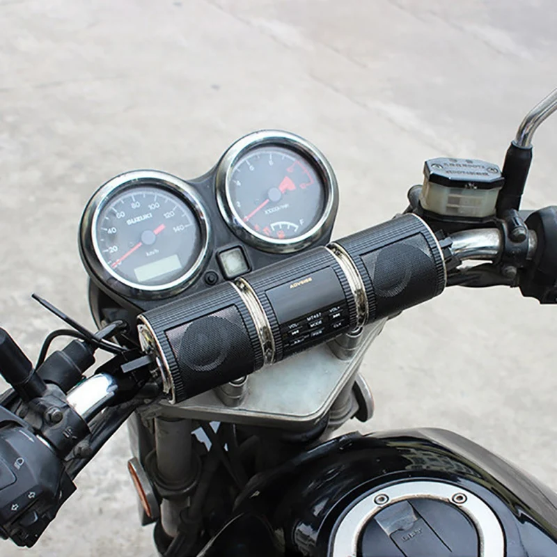 Waterproof Motorcycle MP3 Player Bluetooth Speaker Audio FM Radio Sound System Stereo Music USB Handlebar Audio Amplifier New
Waterproof Motorcycle MP3 Player Bluetooth Speaker Audio FM Radio Sound System Stereo Music USB Handlebar Audio Amplifier New
