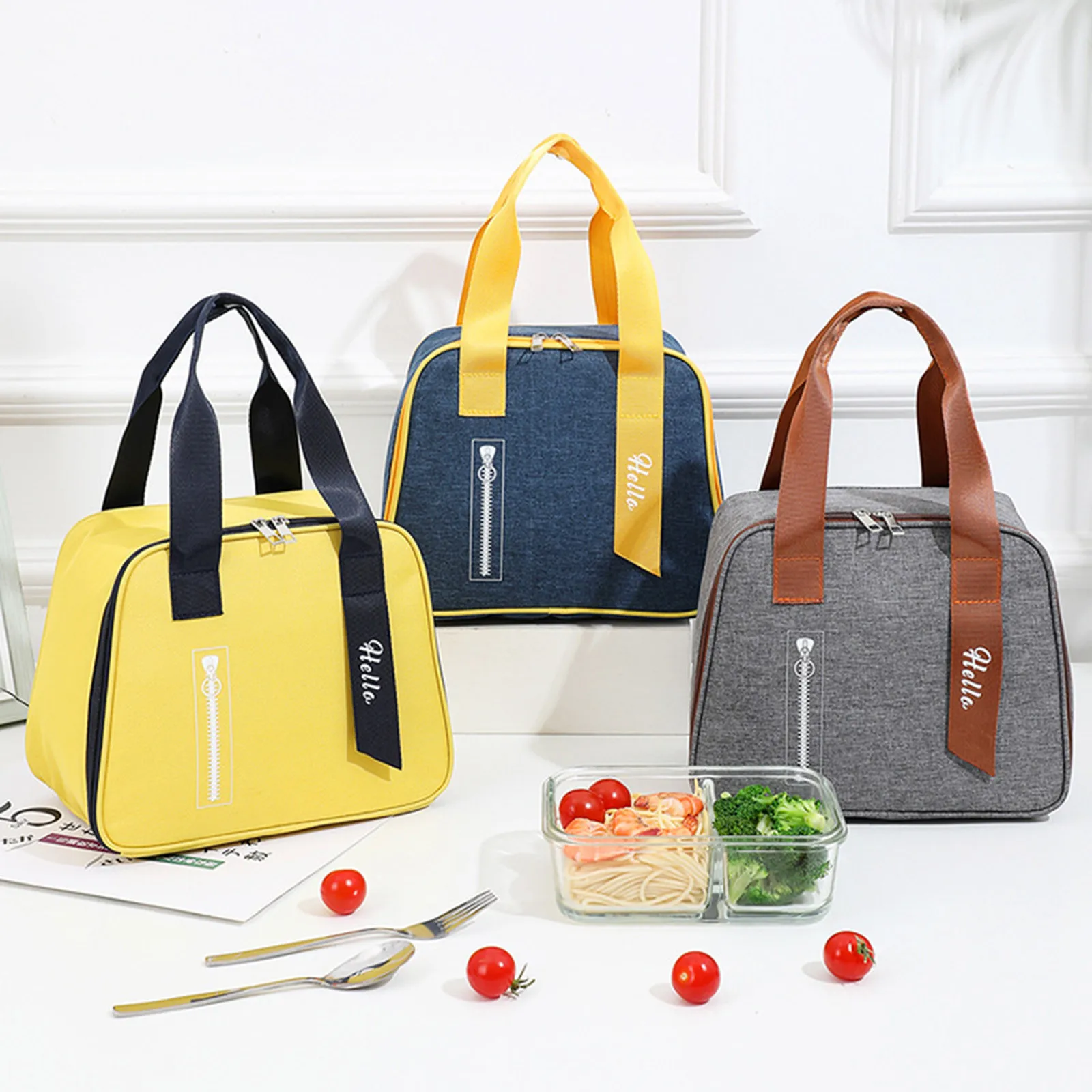 Portable Lunch Bag New Thermal Insulated Lunch Box Tote Cooler Handbag Bento Pouch Dinner Container School Food Storage Bags 21
Portable Lunch Bag New Thermal Insulated Lunch Box Tote Cooler Handbag Bento Pouch Dinner Container School Food Storage Bags 21