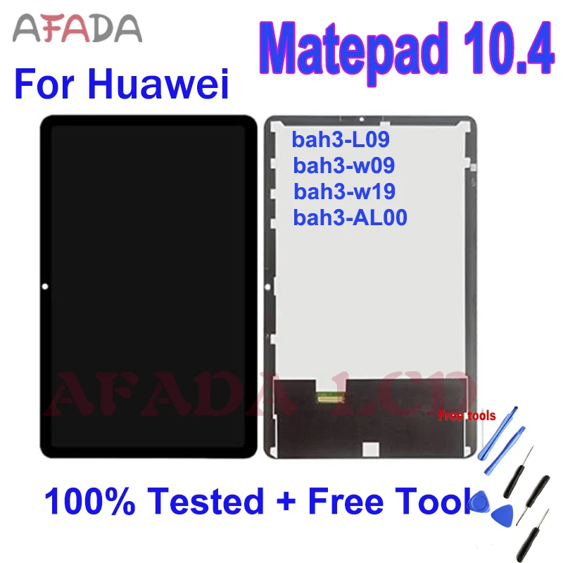 

Новинка, ЖК-дисплей 10,4 дюйма для HUAWEI MatePad 10,4, bah3-w09 bah3-L09 bah3-AL00, ЖК-дисплей с сенсорным экраном и дигитайзером в сборе