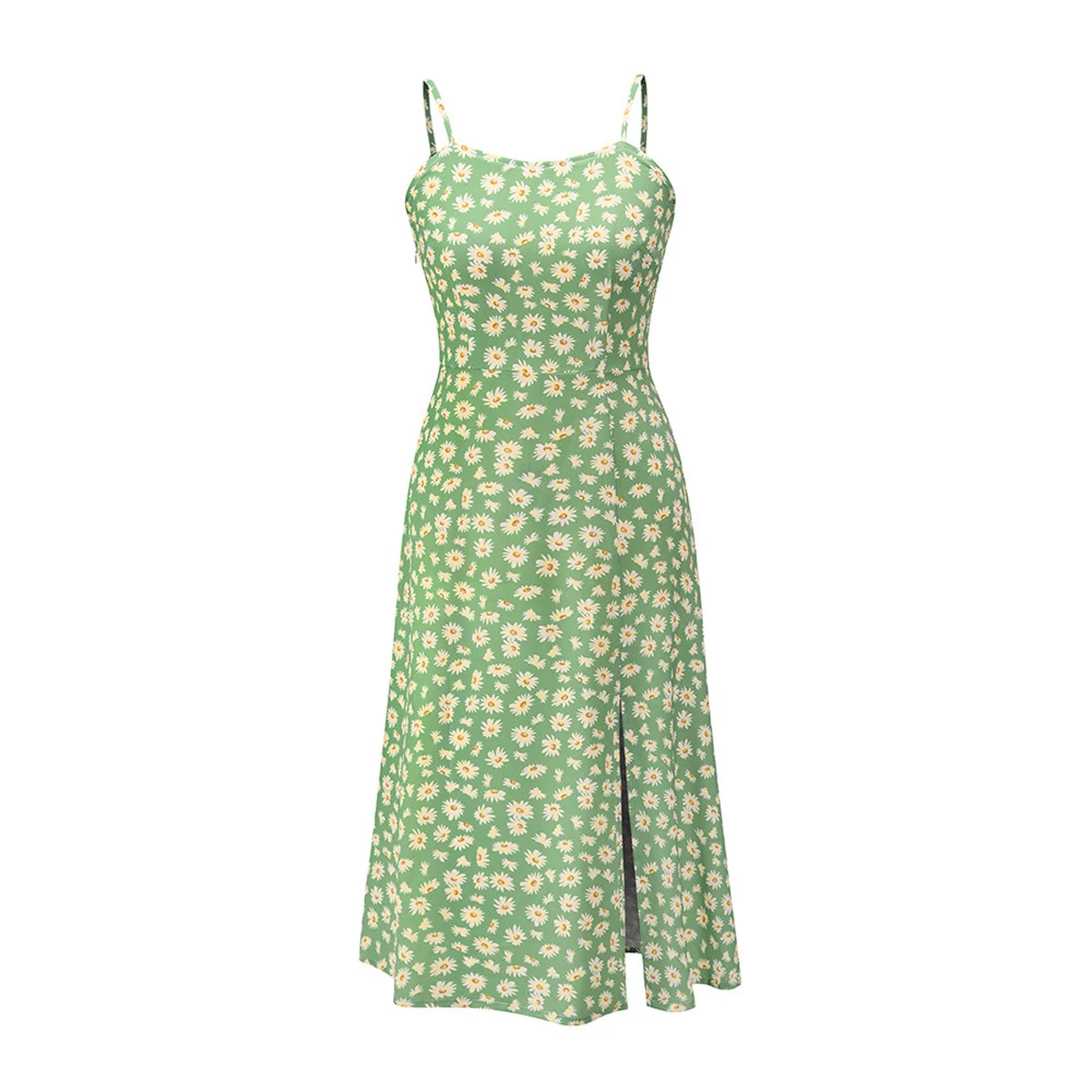 Casual Women Dress Hot Spaghetti Strap Sleeveless Clothing Casual Style Holiday Floral Beach Dresses Split Midi Dresses
Casual Women Dress Hot Spaghetti Strap Sleeveless Clothing Casual Style Holiday Floral Beach Dresses Split Midi Dresses