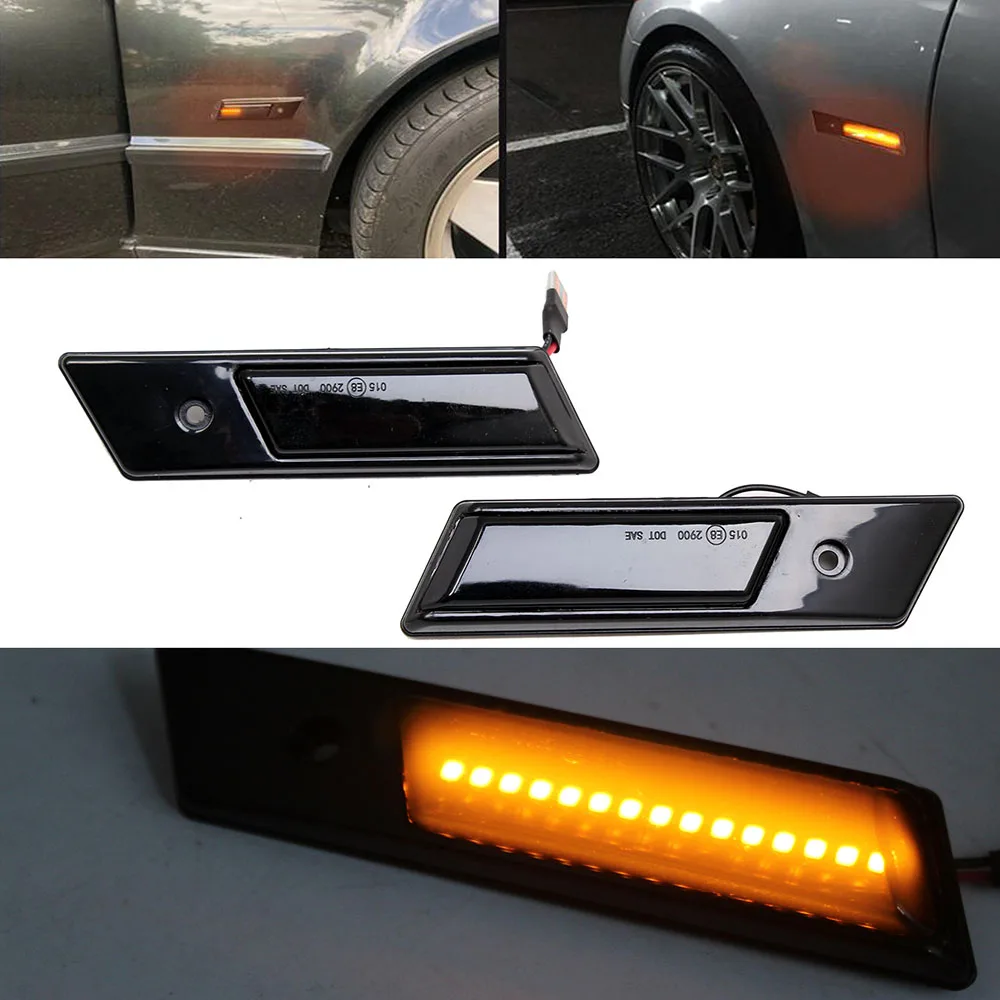 For BMW 3 5 7 Series E32 E34 E36 M3 1990-1996 Led Dynamic Turn Signal Light Side Marker Fender Sequential Lamp Indicator Blinker
For BMW 3 5 7 Series E32 E34 E36 M3 1990-1996 Led Dynamic Turn Signal Light Side Marker Fender Sequential Lamp Indicator Blinker