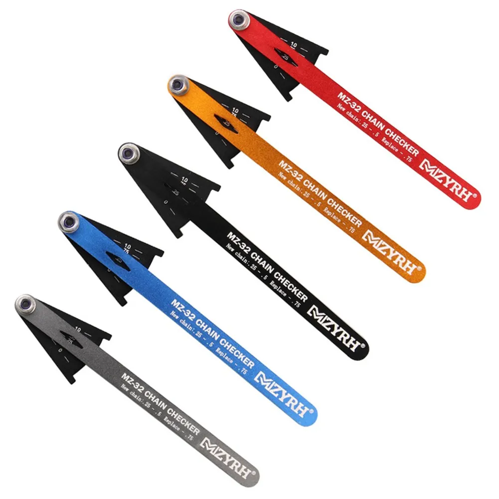 Bicycle Tool Chain Check Chain Wear Indicator MTB Road Bike Aluminum Alloy Measuring Instruments Bicycle Accessories Parts
Bicycle Tool Chain Check Chain Wear Indicator MTB Road Bike Aluminum Alloy Measuring Instruments Bicycle Accessories Parts