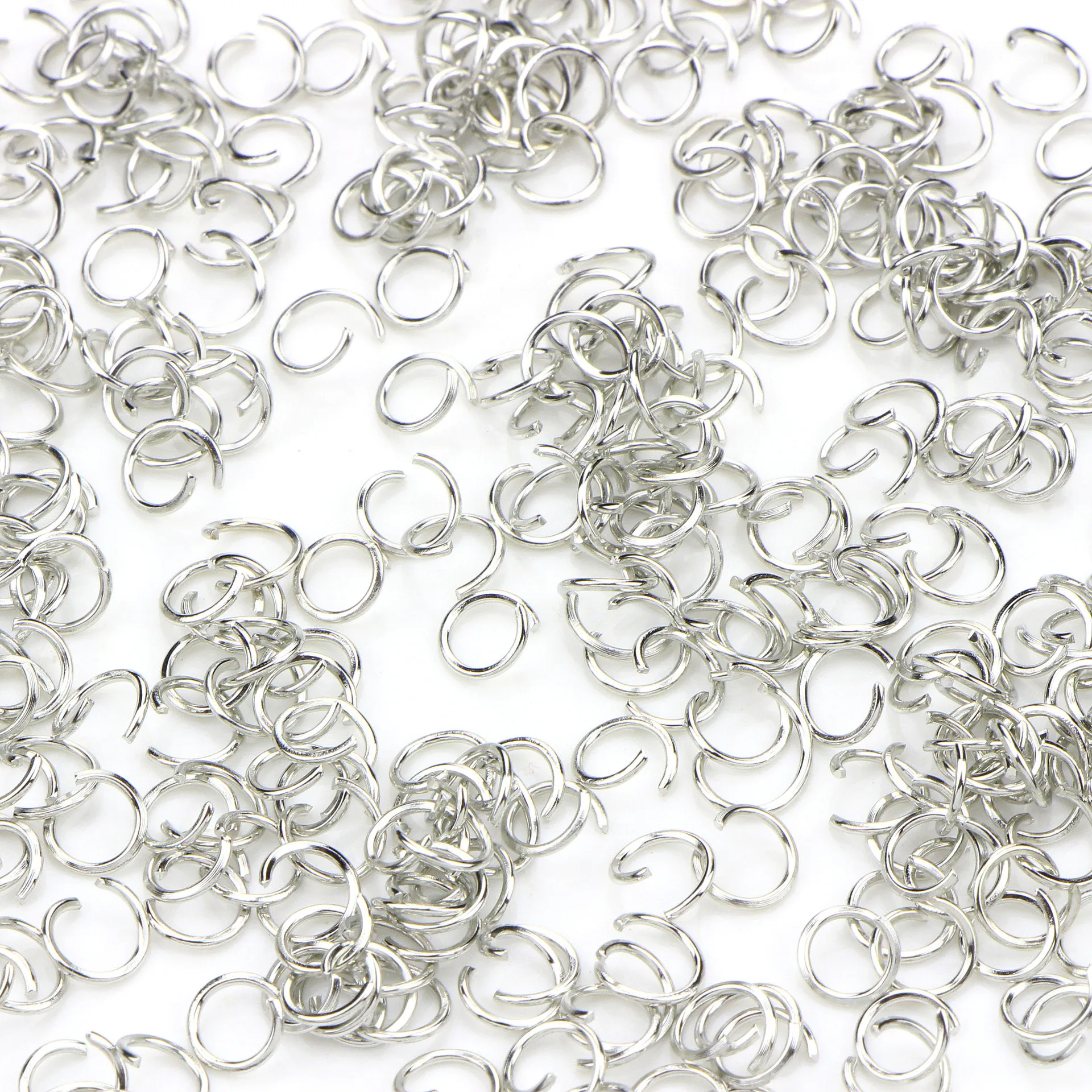 200pcs 6*7MM Iron Jewelry Findings Open Single Loops Open Jump Rings & Split Ring for Jewelry DIY Making Pendant connection Ring
200pcs 6*7MM Iron Jewelry Findings Open Single Loops Open Jump Rings & Split Ring for Jewelry DIY Making Pendant connection Ring