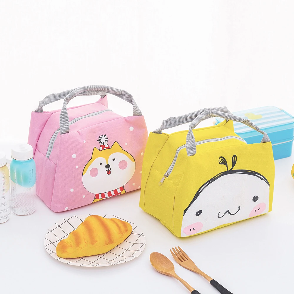 Cartoon Cute Insulation Lunch Bag Handbag Waterproof Oxford Thermal Cooler Picnic Bag Lunch Box Women Kids Food Storage Tote
Cartoon Cute Insulation Lunch Bag Handbag Waterproof Oxford Thermal Cooler Picnic Bag Lunch Box Women Kids Food Storage Tote